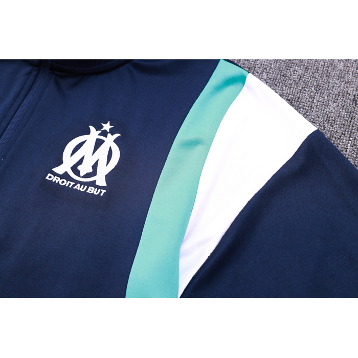 Chandal de Chaqueta del Olympique Marsella 2023-2024 Azul Oscuro - Haga un click en la imagen para cerrar